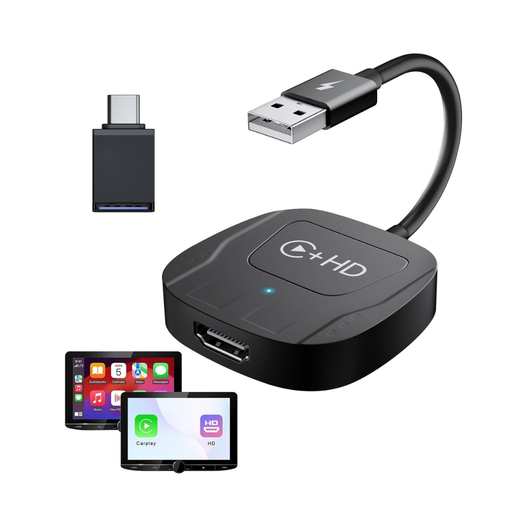 Adaptador Inalámbrico CarPlay con Puerto HDMI