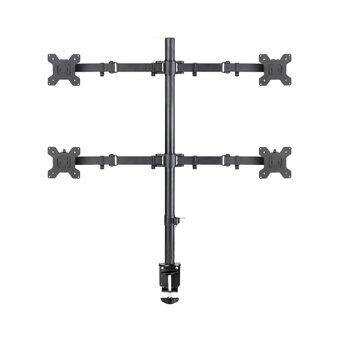 Soporte Ajustable Ergónomico Para 4 Monitores