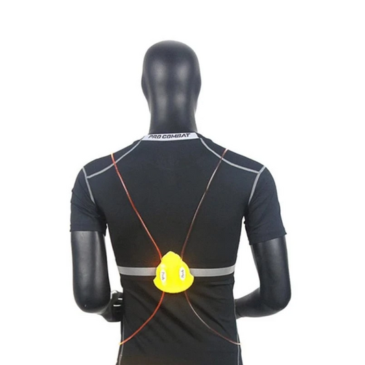 Chaleco Con Luz Led Para Ciclistas Y Corredores