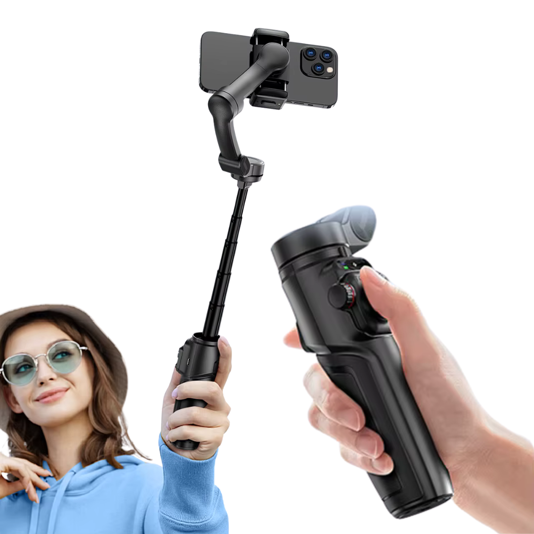 Estabilizador 3 Ejes TOKQI M05 con Brazo Extensible y Control Remoto