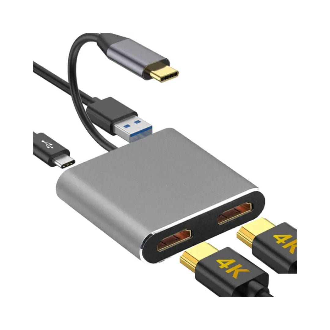 Hub USB-C A Doble HDMI - Simple Tech Nicaragua