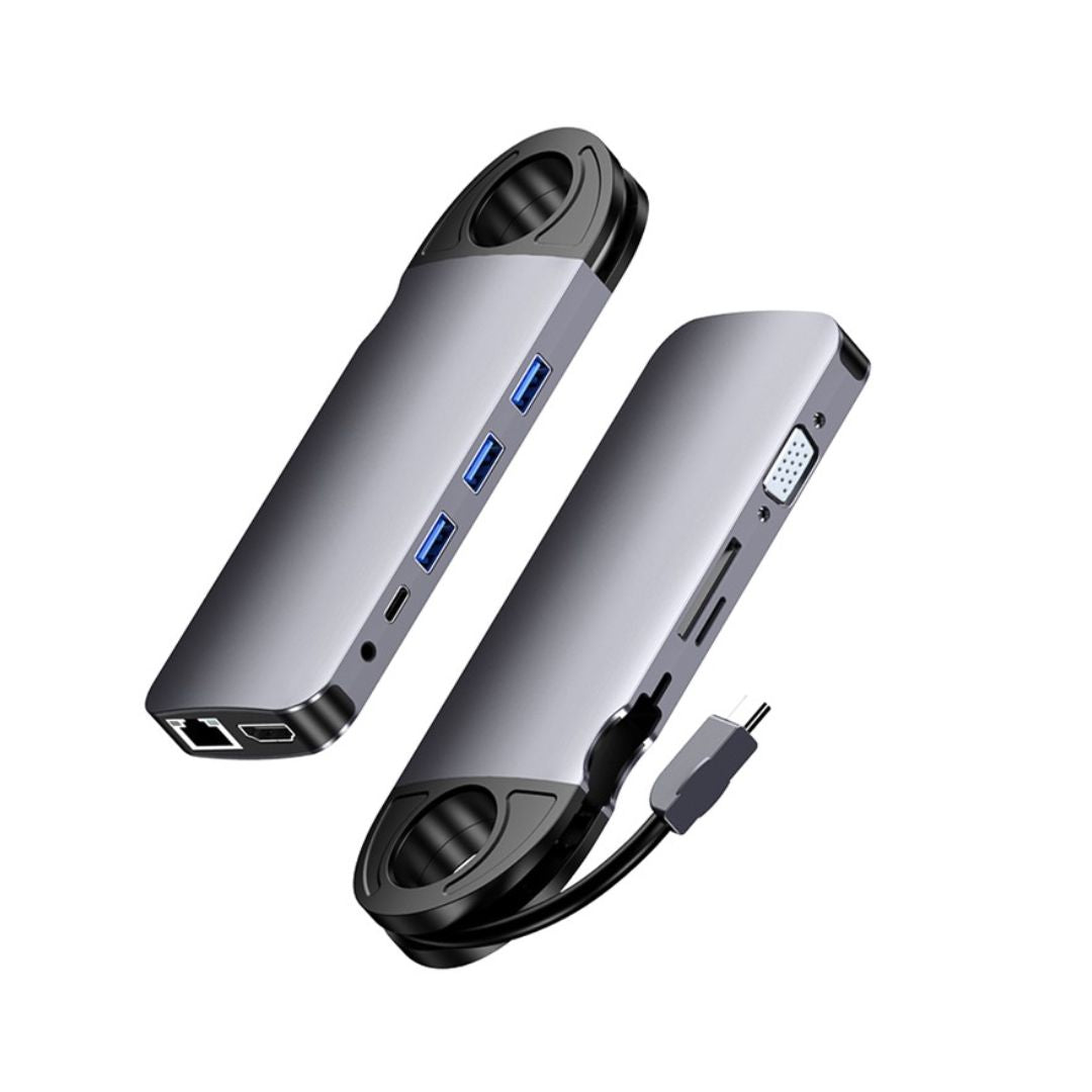 Hub USB-C 10 en 1