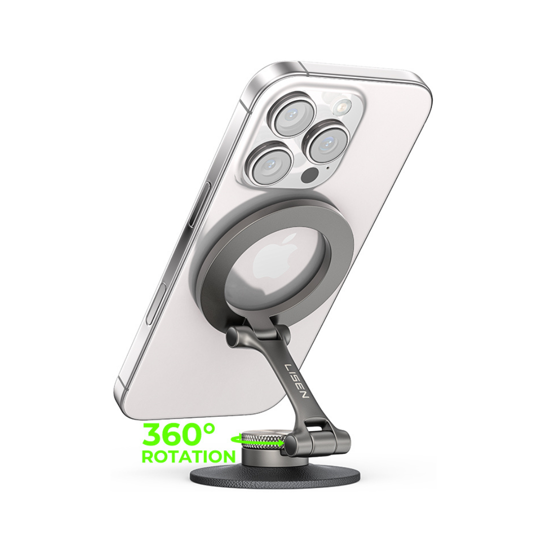 Soporte Magnético Lisen 360 Grados Para Celular En Auto