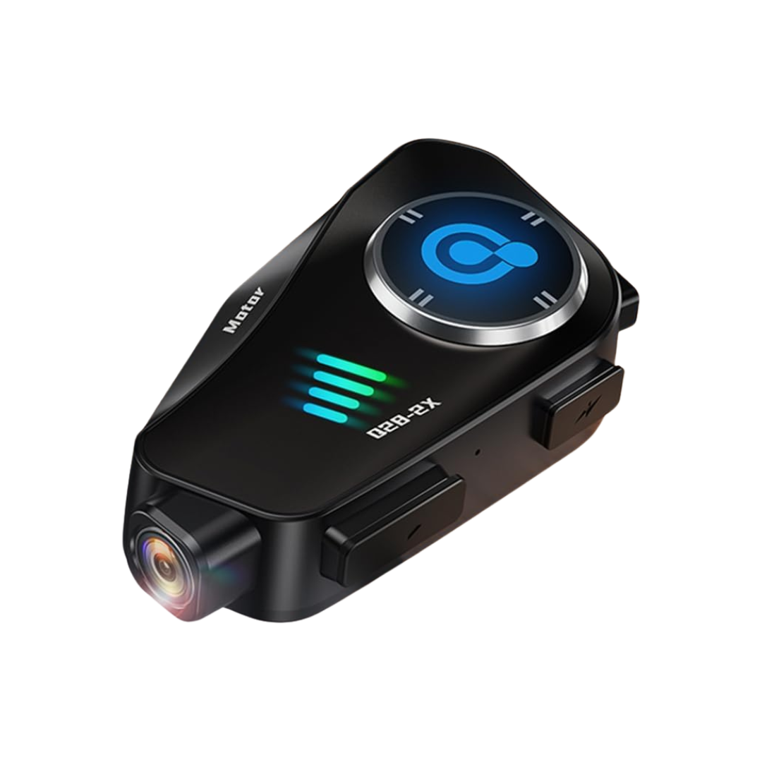Intercomunicador para Casco con Cámara HD y WiFi Q28-2X