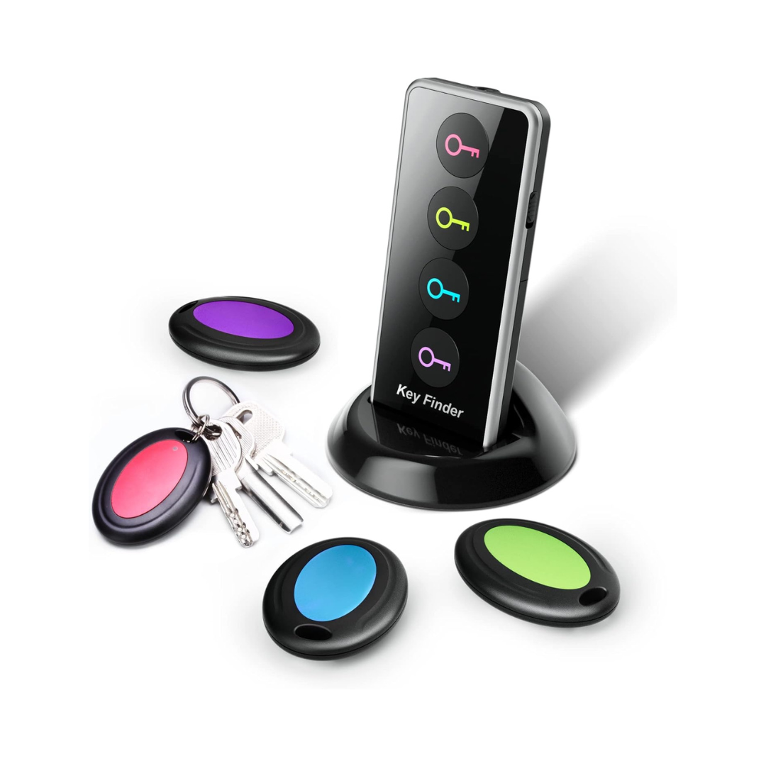 Localizador de Llaves PAra 4 Llaveros y 40m de Alcance