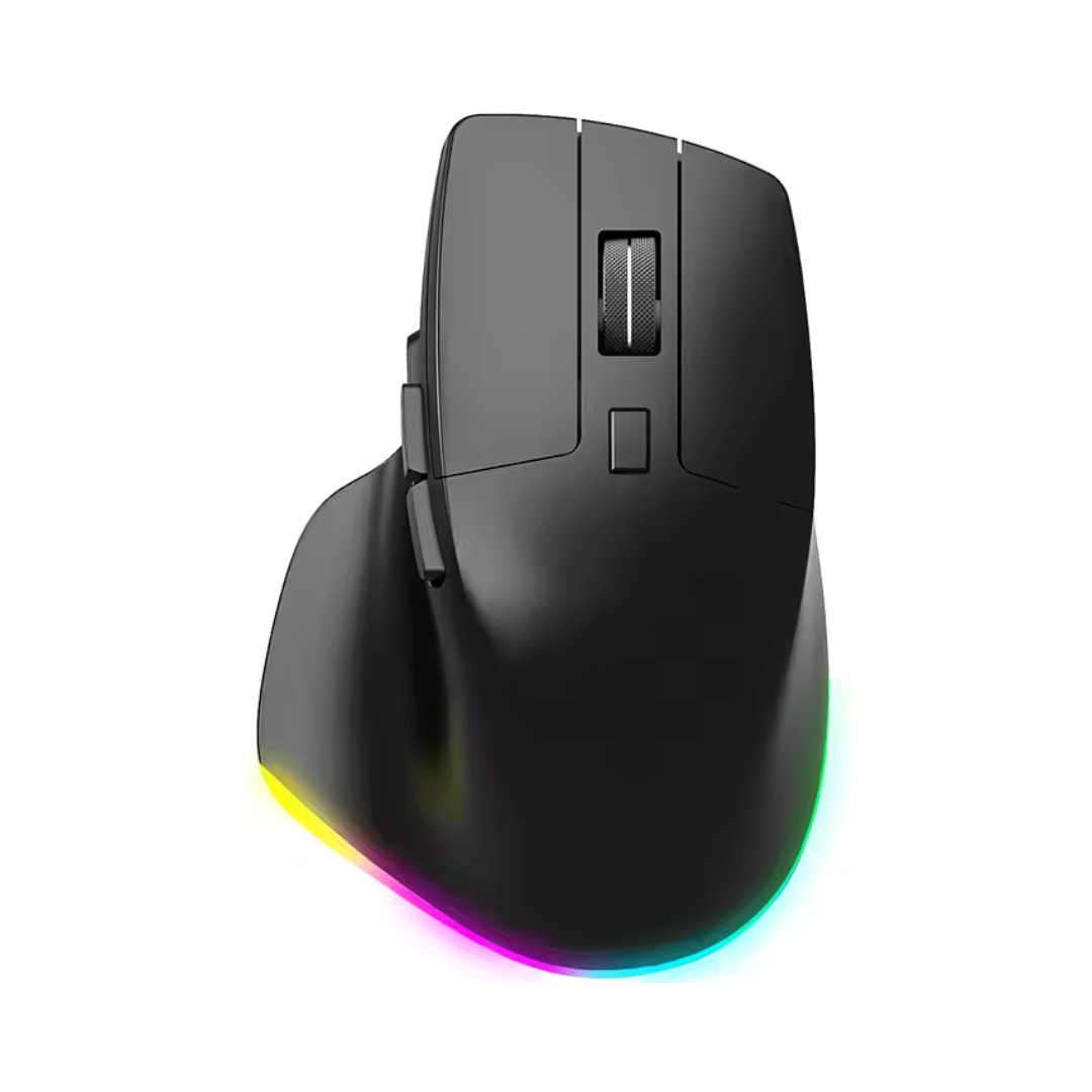 Mouse Inalambrico RGB Ergonomico Y Recargable G30LD