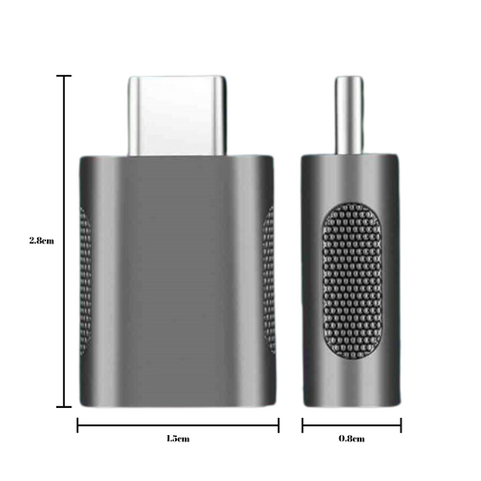 USB-A to USB-C OTG Adapter