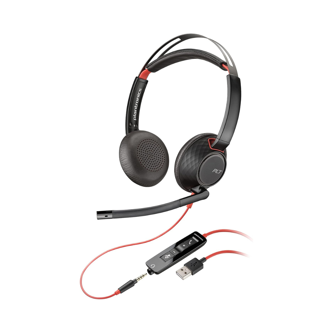 Auriculares Plantronics Poly Blackwire 5220