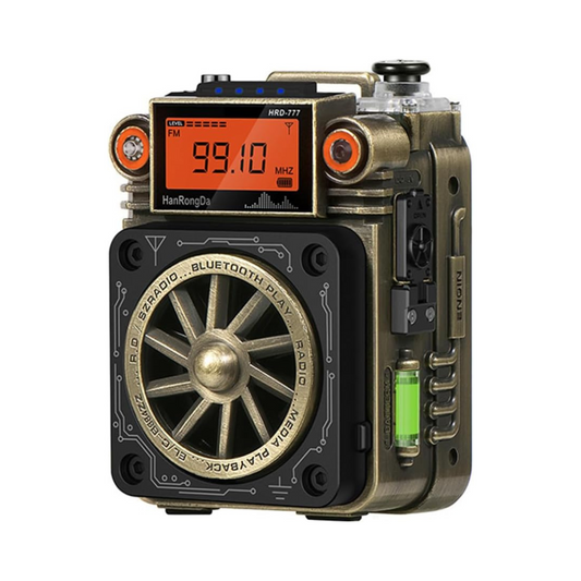 Parlante Portátil Con Radio Multibanda con Bluetooth , Altavoz Hi-Fi y SOS