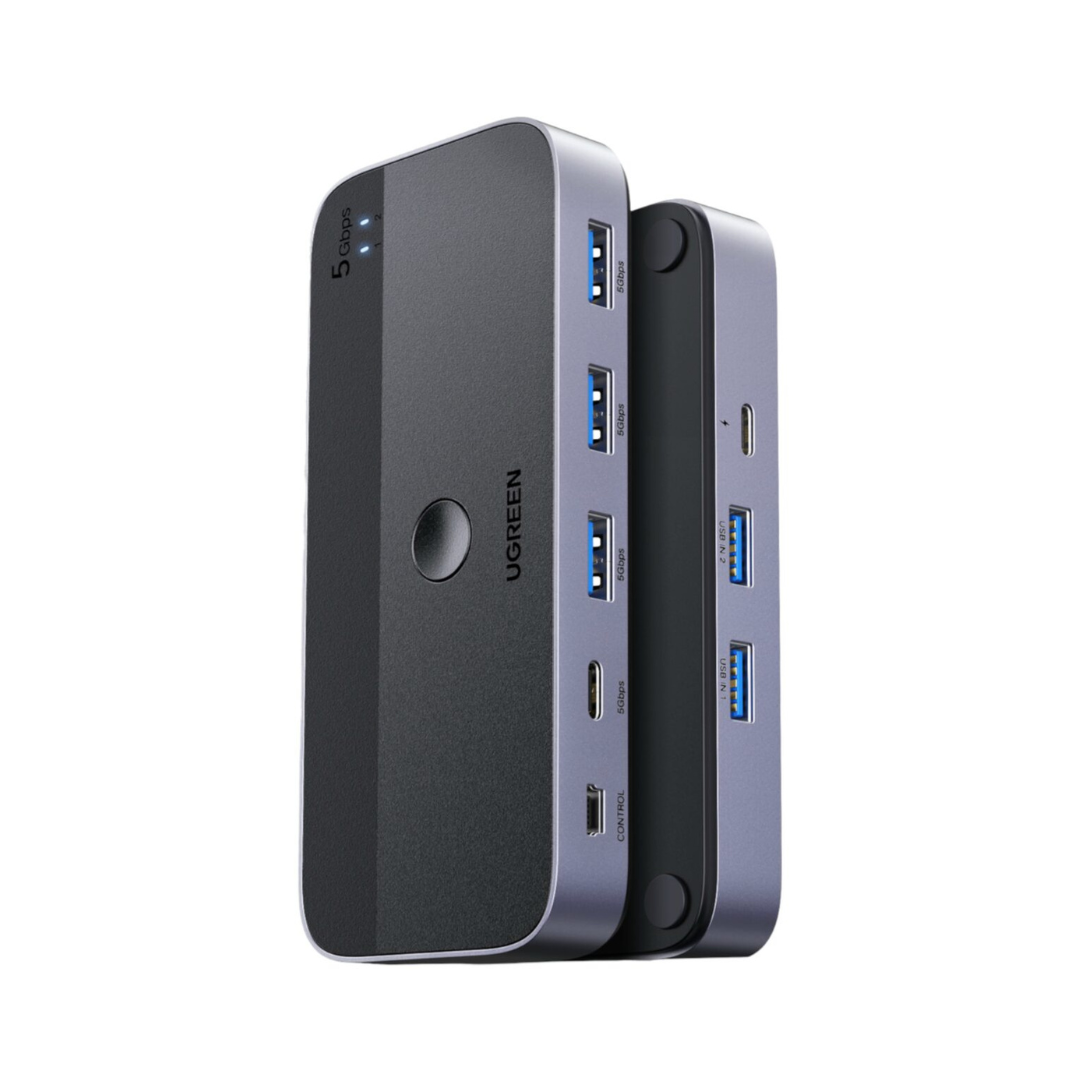 UGREEN USB 3.0 2-in-1 Switch for 2 Computers