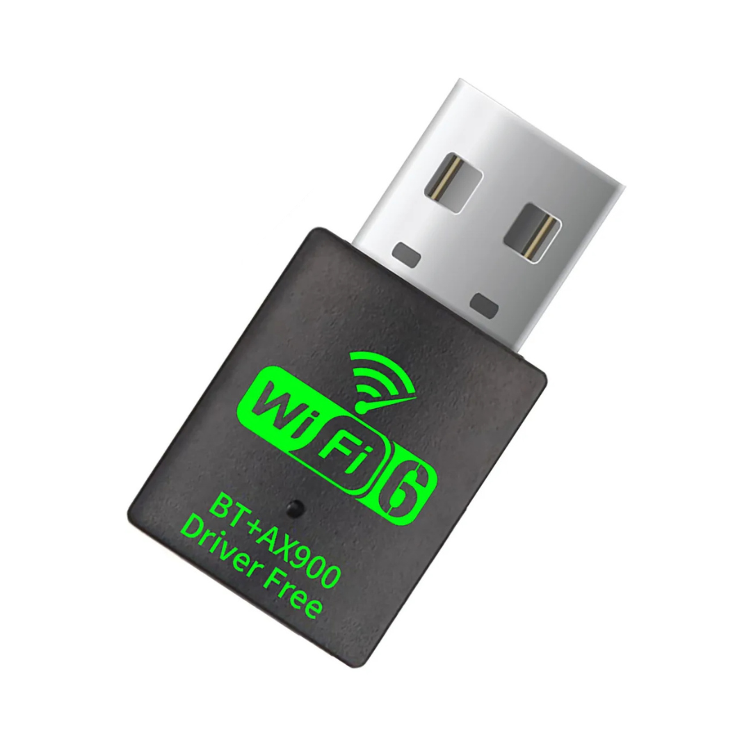 Adaptador USB Antena WiFi 6 con Bluetooth 5.4 AX900