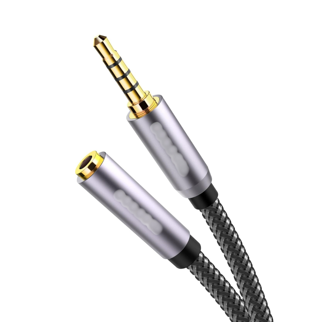 Cable De Extension Auxiliar 3.5mm De 5mts