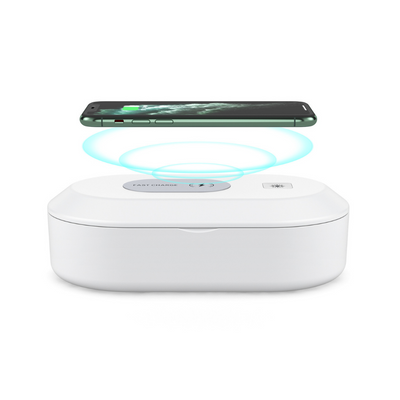 Cargador Inalambrico UV Con Aromaterapia
