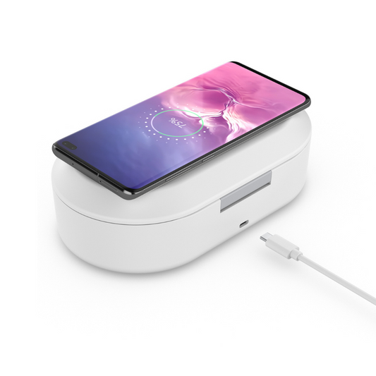 Cargador Inalambrico UV Con Aromaterapia