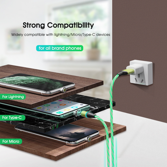 3 in 1 Magnetic LED Cable