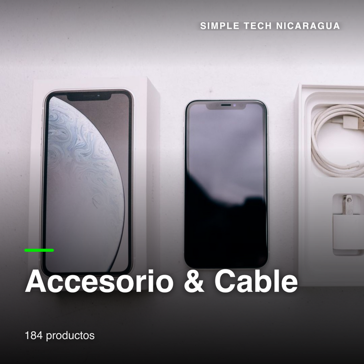 Accesorio & Cable — Simple Tech Nicaragua