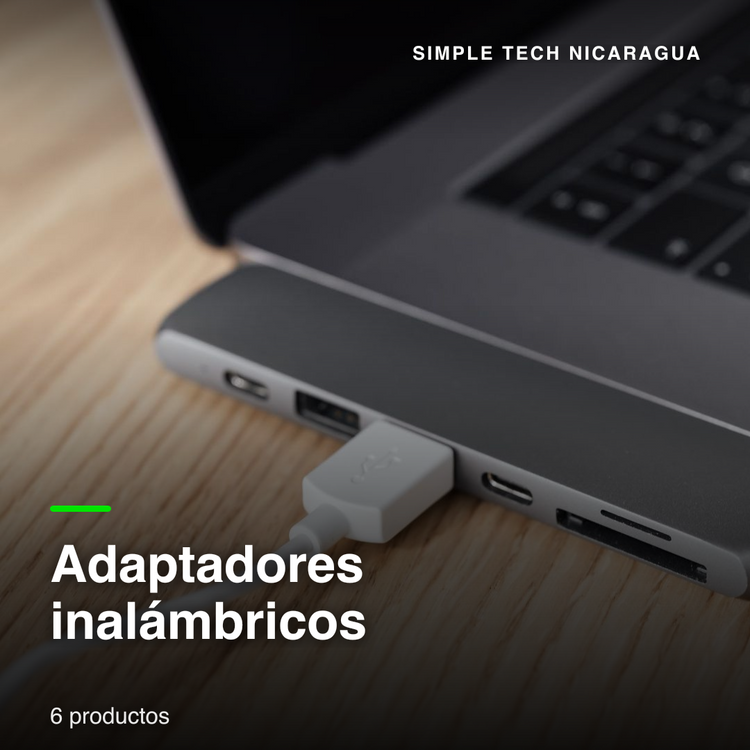 Adaptadores inalámbricos — Simple Tech Nicaragua
