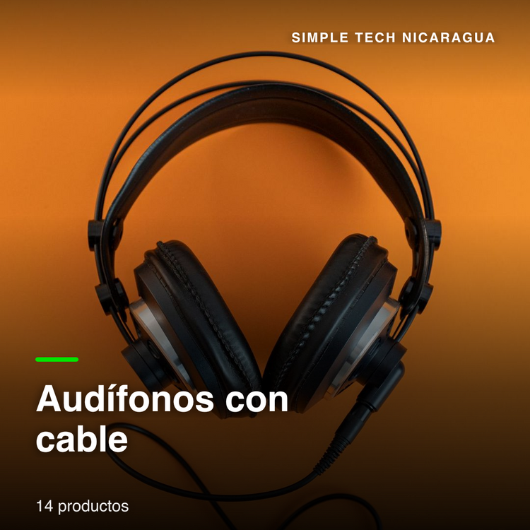 Audífonos con cable — Simple Tech Nicaragua