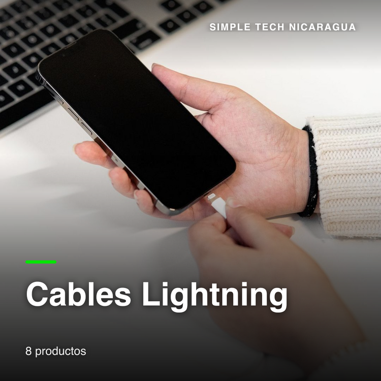 Cables Lightning — Simple Tech Nicaragua