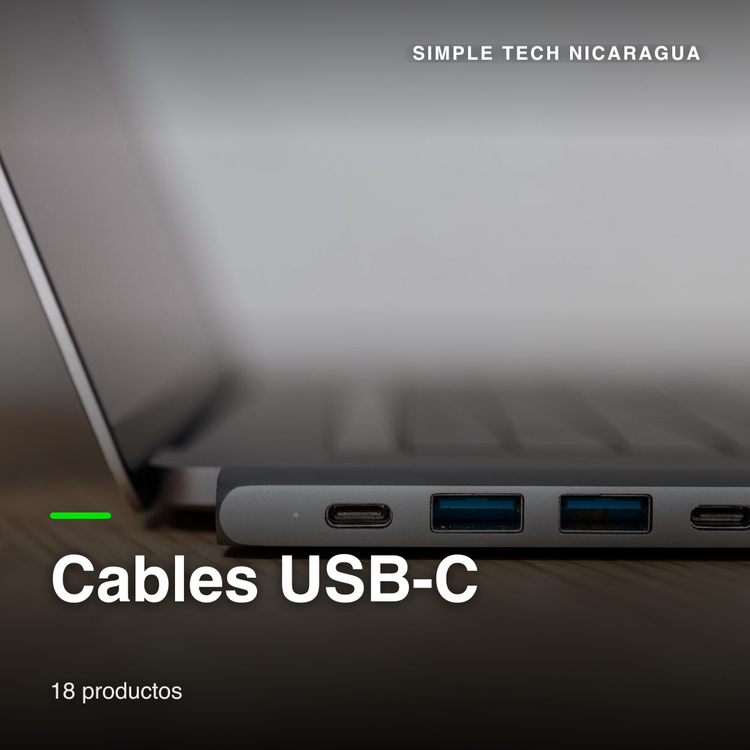 Cables USB-C — Simple Tech Nicaragua
