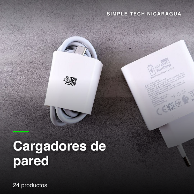 Cargadores de pared — Simple Tech Nicaragua