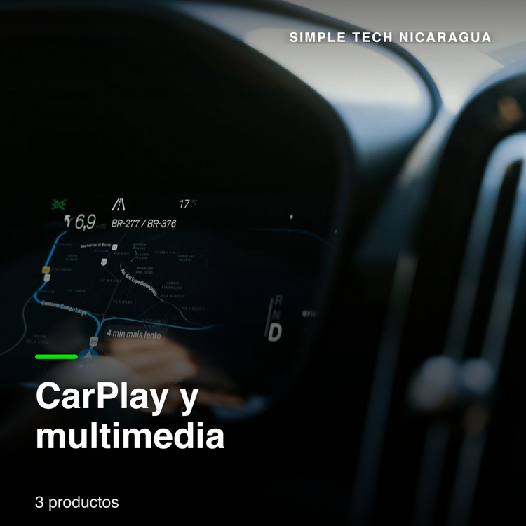 CarPlay y multimedia — Simple Tech Nicaragua