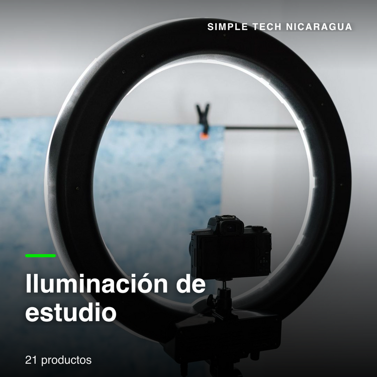 Iluminación de estudio — Simple Tech Nicaragua