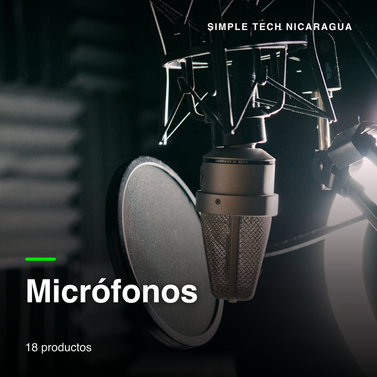 Micrófonos — Simple Tech Nicaragua