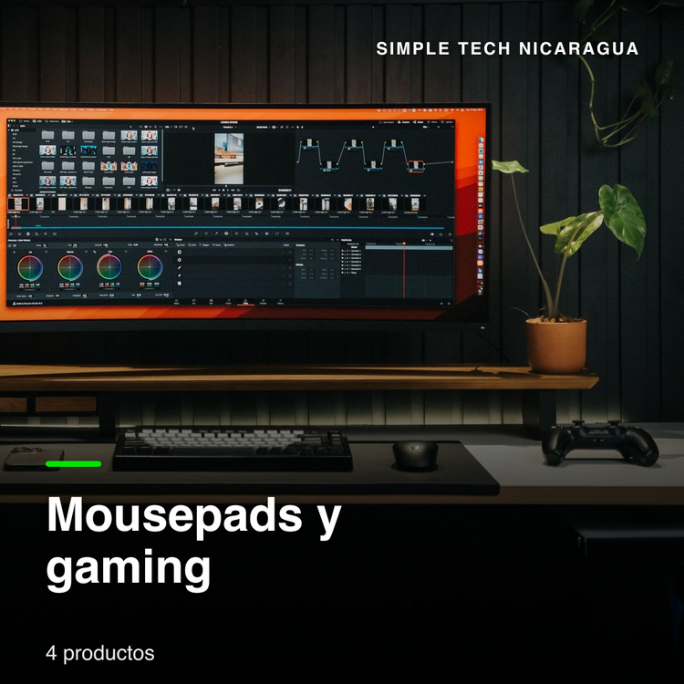 Mousepads y gaming — Simple Tech Nicaragua