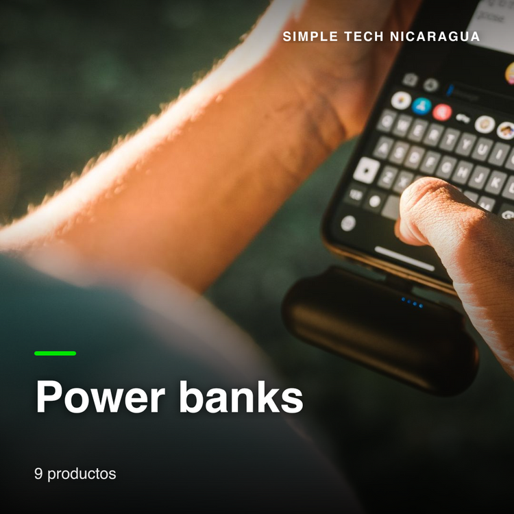 Power banks — Simple Tech Nicaragua