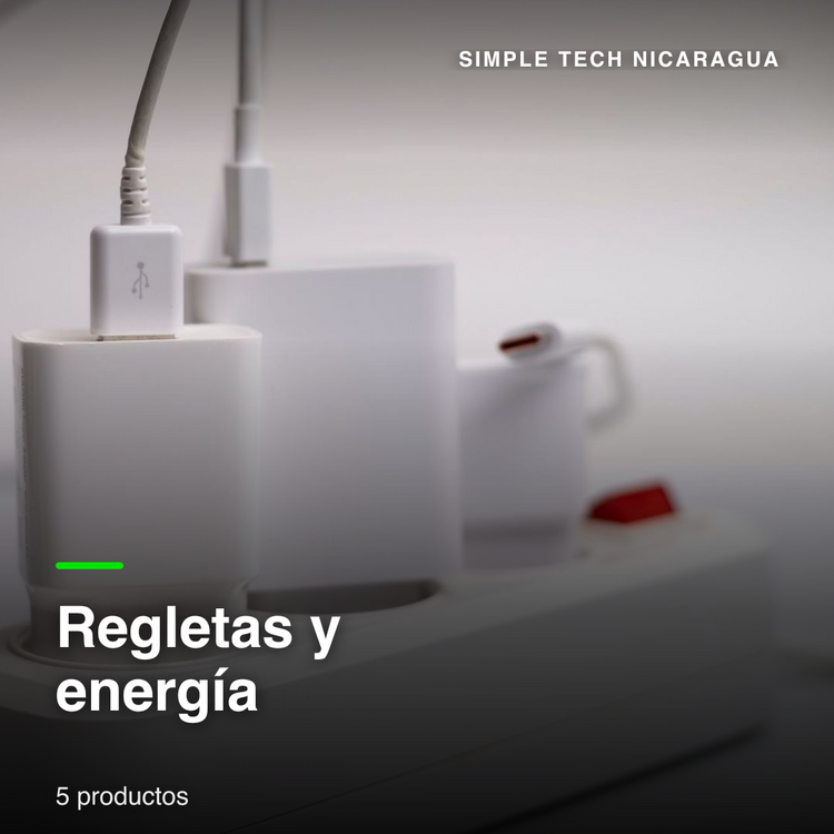 Regletas y energía — Simple Tech Nicaragua