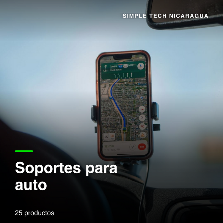 Soportes para auto — Simple Tech Nicaragua