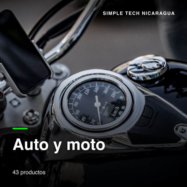 Auto y moto — Simple Tech Nicaragua