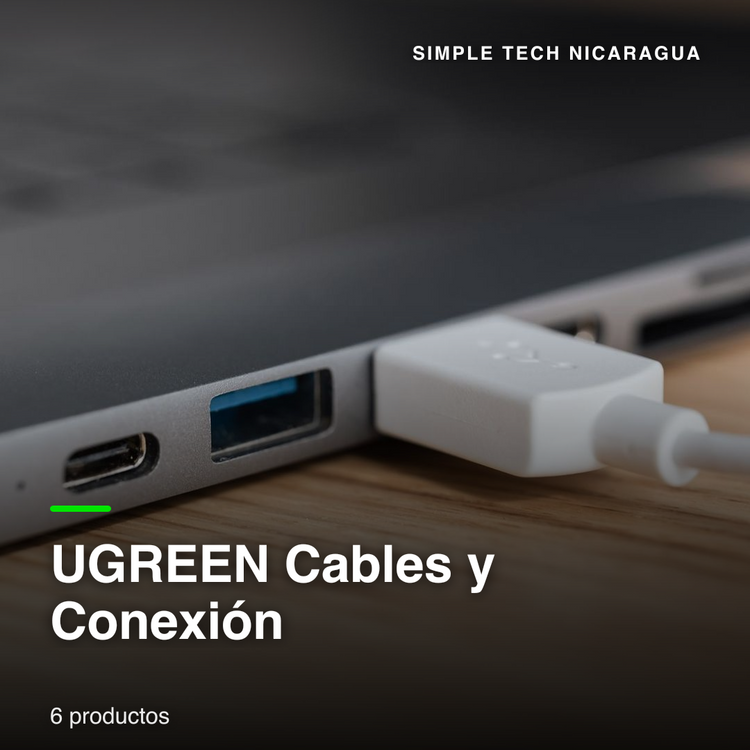 UGREEN Cables y Conexión — Simple Tech Nicaragua
