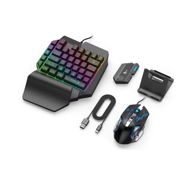 Combo Gamer 4 en 1 Inalambrico Para Movil y PC