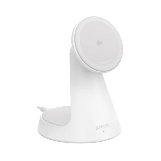 Anker MagGo Cargador Inalámbrico 2 en 1 con Base Dock de 15W