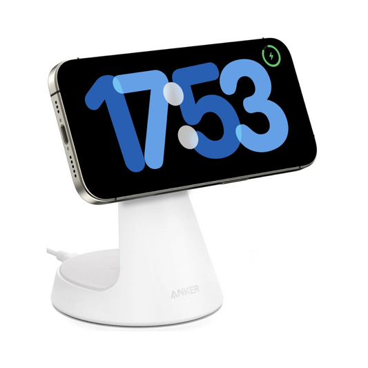 Anker MagGo Cargador Inalámbrico 2 en 1 con Base Dock de 15W