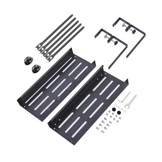 Metal Tray for Organizing Cables Under the Desk