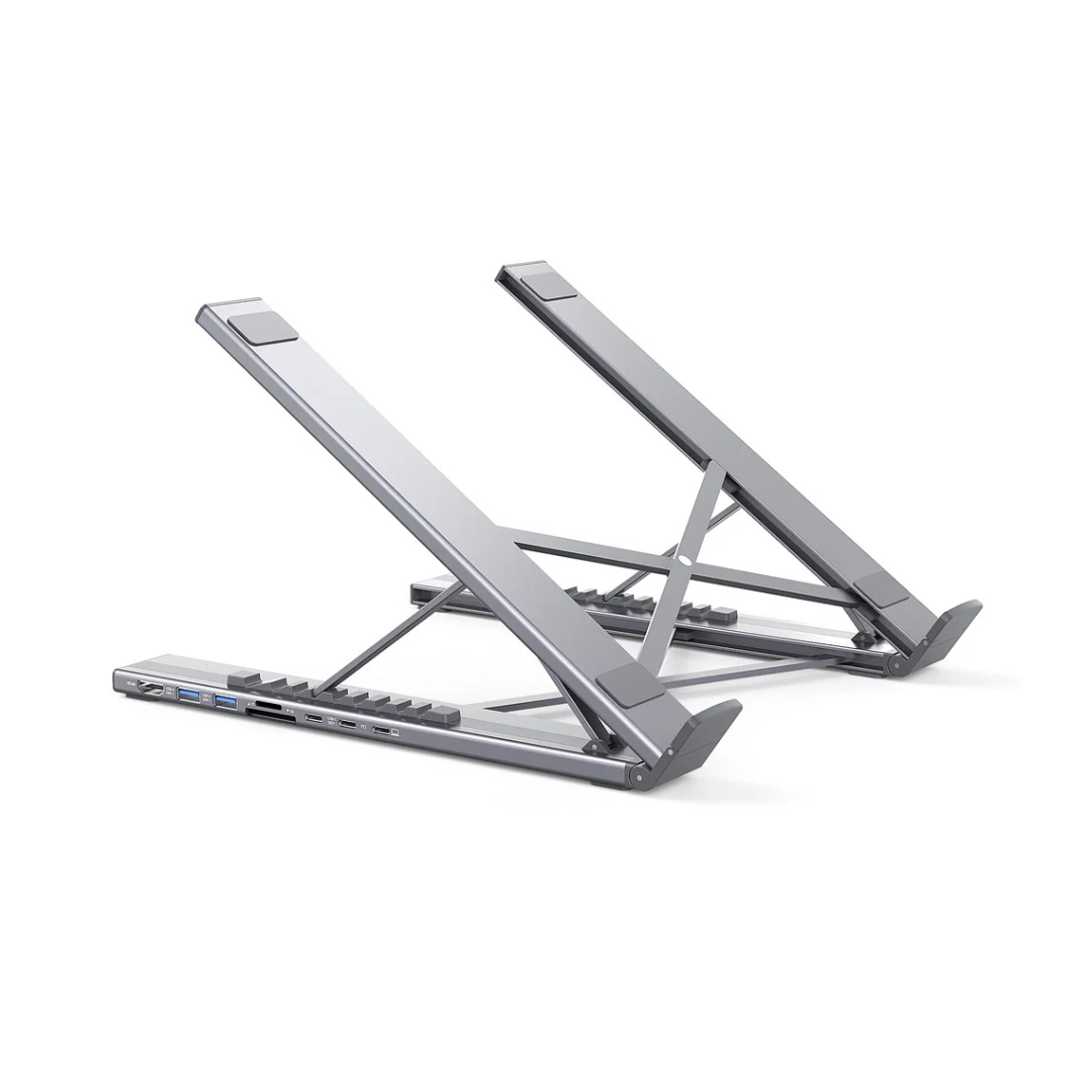 Soporte Dock Plegable para Laptop 8-en-1