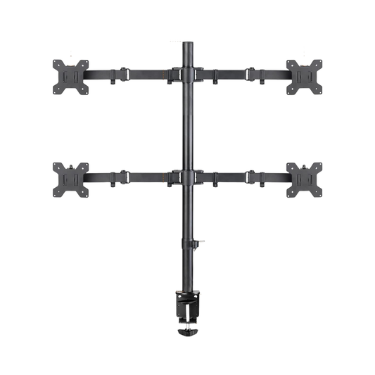 Soporte Ajustable Ergónomico Para 4 Monitores