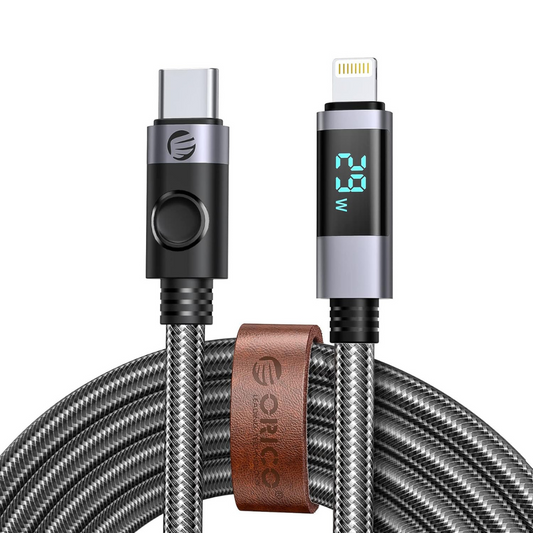 Cable USB-C A Lightning De 29W Con Display Led Orico