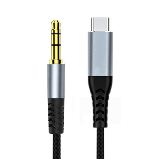 Cable Auxiliar de Audio USB-C a Jack 3.5mm