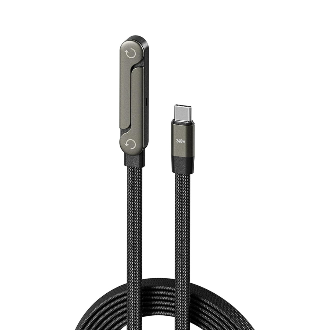 Cable de Carga con Soporte Plegable