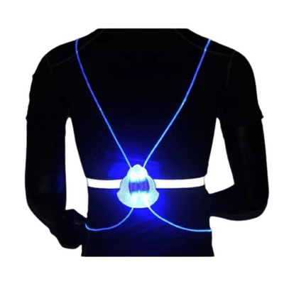 Chaleco Con Luz Led Para Ciclistas Y Corredores
