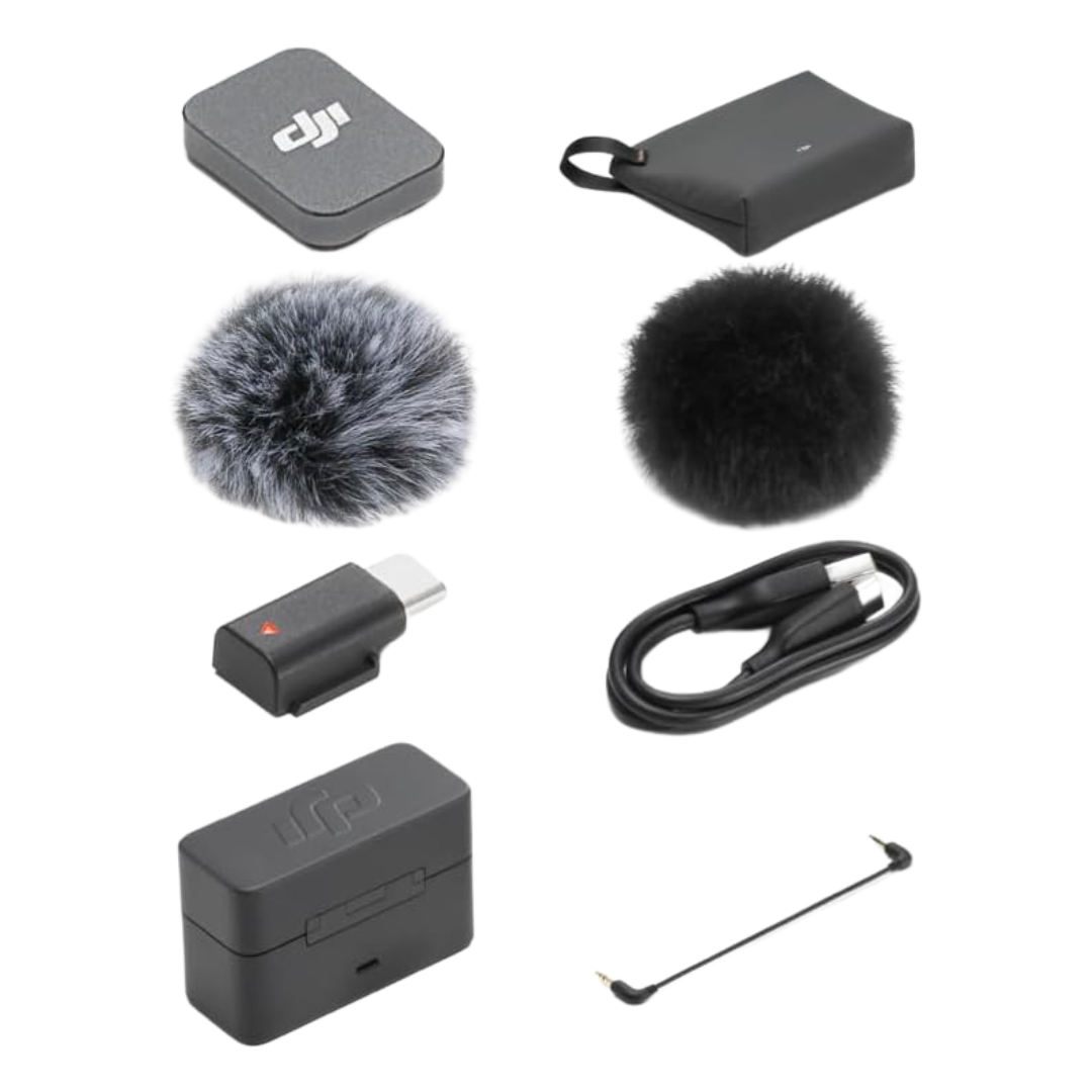 DJI Mic Mini - Micrófono Inalámbrico Lavalier Profesional