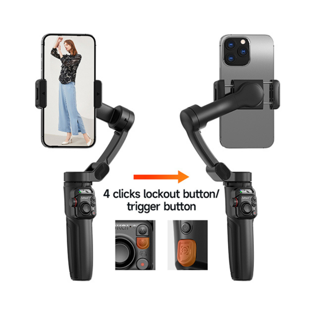 Estabilizador 3 Ejes TOKQI M05 con Brazo Extensible y Control Remoto