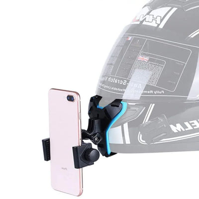 Soporte para Casco - Sujeta Cámaras Deportivas y Celulares en Cascos de Moto