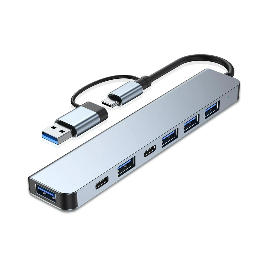 Hub 3.0 USB-C Mas USB-A 7 en 1 Orico