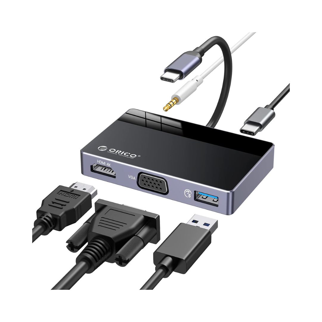 Simple Docking Orico USB-C Hub 5 in 1 Docking Station - Simple Tech Nicaragua