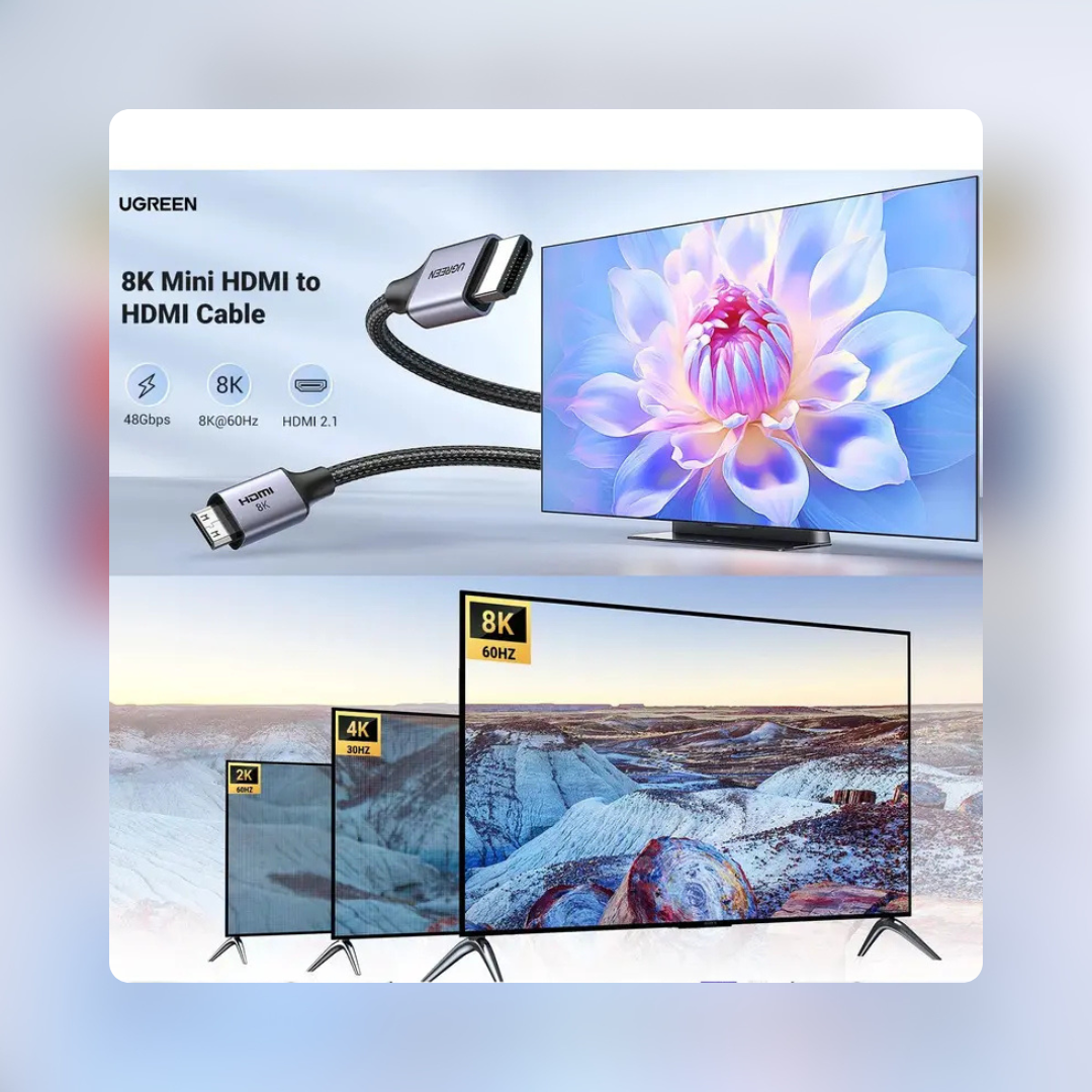 Conexión mini HDMI a HDMI